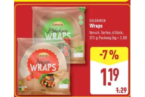 GOLDÄHREN Wraps