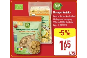 Bio Knusperknäcke