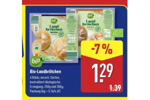 Bio-Landbrötchen
