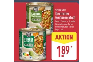 SPEISEZEIT Deutscher Gemüseeintopf