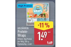 GOLDÄHREN Protein-Wraps