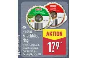 Milsani Frischkäse-ring Paprika