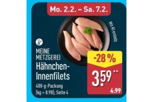 MEINE METZGEREI Hähnchen-Innenfilets