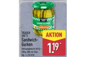 Trader Joe's Sandwichgurken