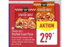 Trader Joe's Stuffed Crust Pizza