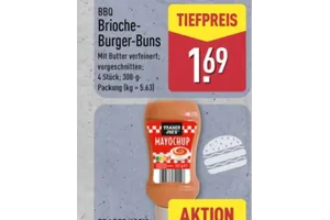 BBQ Brioche-Burger-Buns