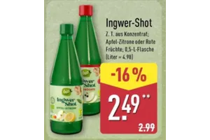 Ingwer-Shot