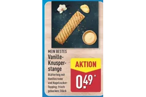 Mein Bestes Vanille-Knusperstange