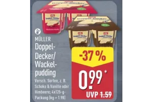 Müller Doppel-Decker/Wackel-pudding