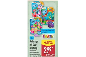 Craze Badekugel mit Überraschung