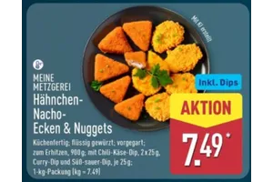 Meine Metzgerei Hähnchen-Nacho-Ecken & Nuggets