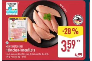 MEINE METZGEREI Hähnchen-Innenfilets