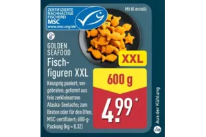 Golden Seafood Fisch-figuren XXL