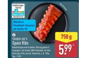 TRADER JOE'S Spare Ribs