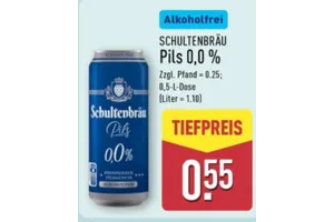 Schultenbräu Pils 0,0%