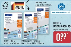 Expertiz Briefumschläge