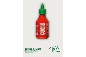 Crying Thaiger Sriracha Chilli Sauce