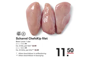 Scharrel Chefskip filet