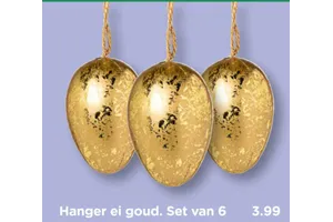 Hanger ei goud