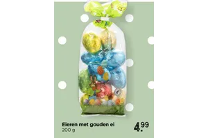 Eieren met gouden ei