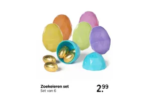 Zoekeieren set