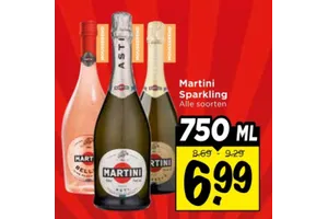 Martini Sparkling aanbieding