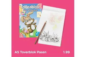 A5 Toverblok Pasen