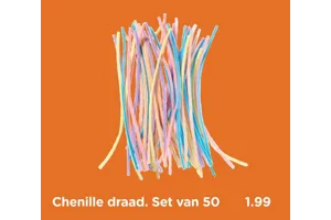 Chenille draad