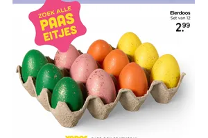 YOROS Eierdoos Set van 12