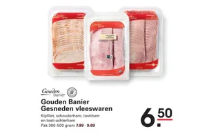 Gouden Banier Gesneden vleeswaren