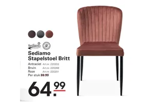 Sediamo Stapelstoel Britt