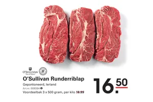 O'Sullivan Runderriblap