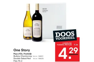 One Story Double Oaked Red