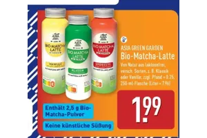 ASIA GREEN GARDEN Bio-Matcha-Latte