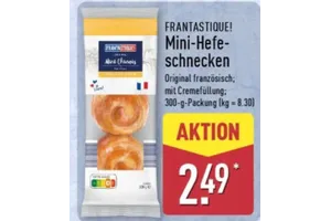 FRANTASTIQUE! Mini-Hefe-schnecken