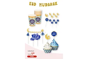 Eid Mubarak versiering