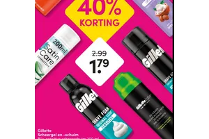 Gillette Satin Care Sensitive Scheergel