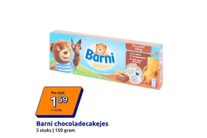 Barni chocoladecakejes