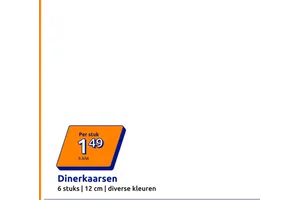 Dinerkaarsen