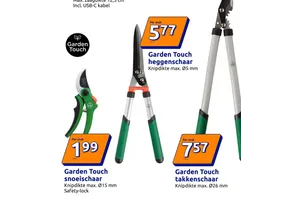 Garden Touch takkenschaar