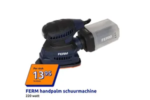 FERM handpalm schuurmachine