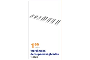 Werckmann decoupeerzaagbladen