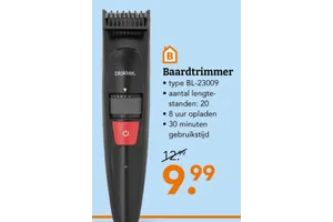 Blokker Baardtrimmer