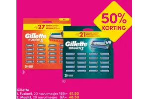 Gillette Fusion5 navulmesjes