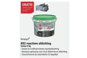 Botament RD2 reactieve afdichting