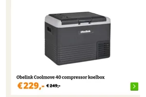 Obelink Coolmove 40 compressor koelbox
