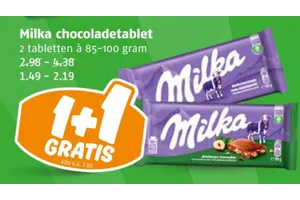 Milka chocoladetablet