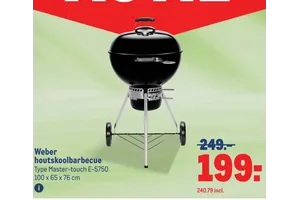 Weber houtskoolbarbecue