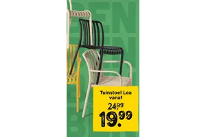 Tuinstoel Lea