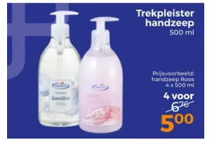 Trekpleister Handzeep